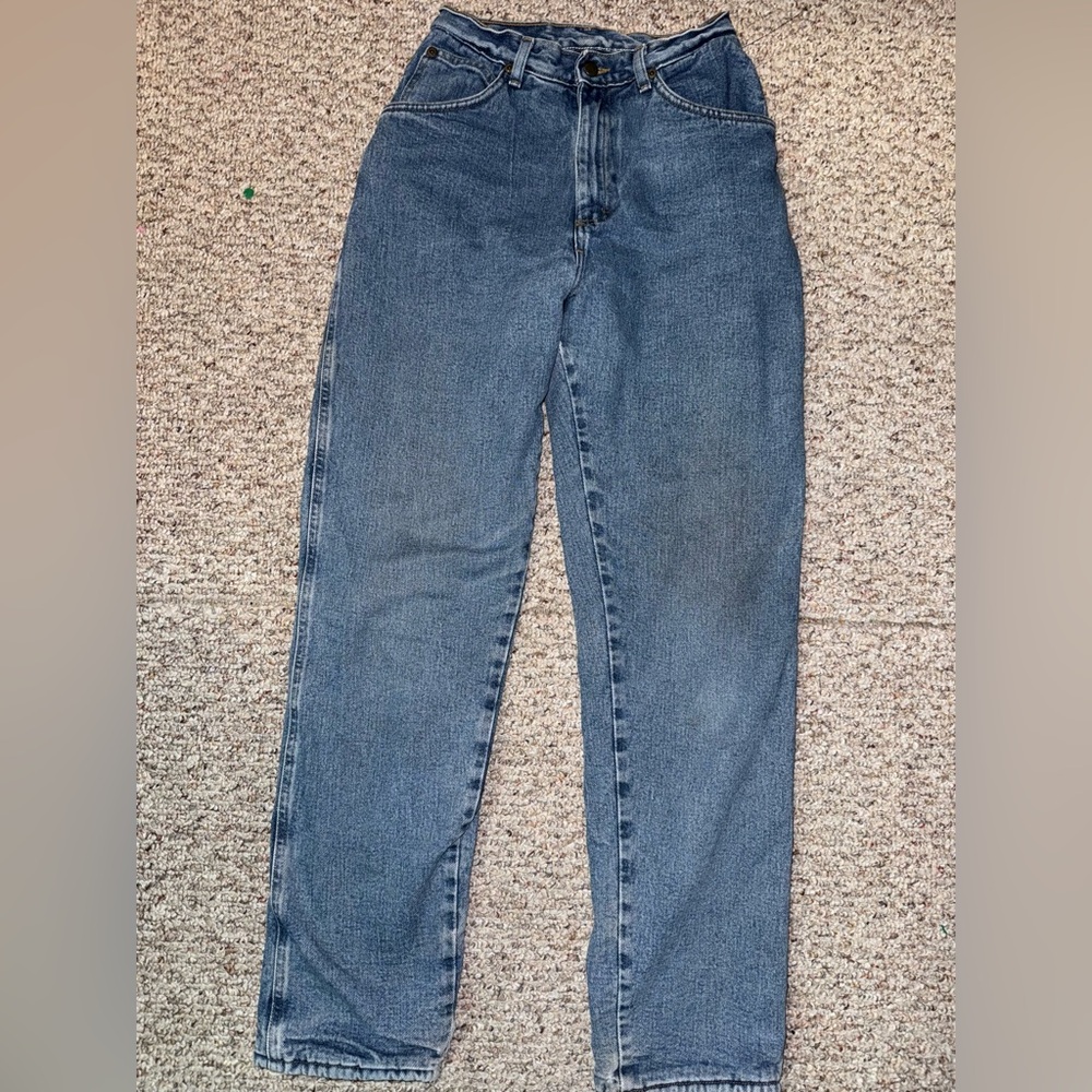Wrangler Rugged Wear For Women Fleece Lined Jeans Size 5/6 x 32 Heavy Warm